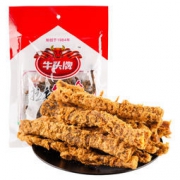 牛头牌 牛肉干 五香味拉毛条牛肉条 92g *5件