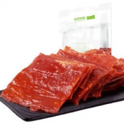 三只松鼠 肉干肉脯 休闲零食 猪肉脯自然片150g/袋子 *8件