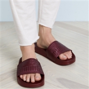 Puma Leadcat Slide深红色女款拖鞋