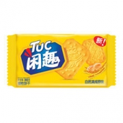 闲趣 自然清咸原味饼干 360g *14件