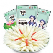 国家地理标志保护产品，洪湖农家 泡椒酸辣藕带400g*3袋