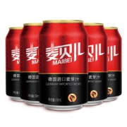 10月底到期 麦贝儿 德国进口麦芽汁 310ml*6罐 无酒精啤酒味汽水饮料