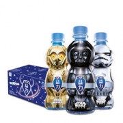 达能益力 天然矿泉水 儿童装卡通趣味瓶 迪士尼星球大战330ml*15瓶
