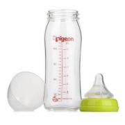 贝亲（Pigeon）  AA70 宽口径玻璃奶瓶 240ml