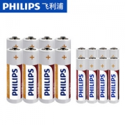 飞利浦（PHILIPS）   5号+7号碳性电池16节家庭装