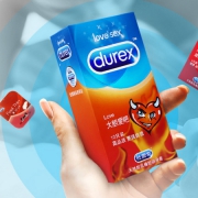 杜蕾斯（Durex）  激爽四合一避孕套 组合装 共38只+润滑剂25ml