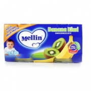 Mellin 美林 香蕉猕猴桃泥 100g 2罐装 *9件