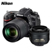 Nikon 尼康 D7200 单反双镜头套机(18-105+35)