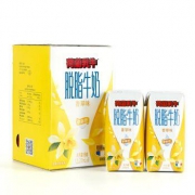 DutchCow 荷兰乳牛 脱脂纯牛奶 香草味 200ml*6盒 *6件