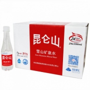 昆仑山 雪山矿泉水350ml*24瓶