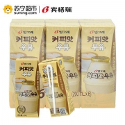 Binggrae 宾格瑞 咖啡味牛奶饮料 200ml*6盒