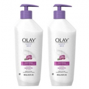 Olay 玉兰油 兰花&黑加仑 滋养舒缓身体乳350ml*2瓶装 Prime会员凑单免费直邮含税