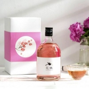 西塘茗酒坊 花枝系列8度樱花酒500ml礼盒装