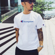 冠军（Champion）   男士经典logo休闲T恤 2色