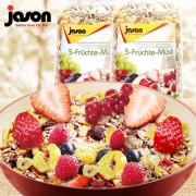 捷森（jason）   水果谷物麦片 500g*2袋 营养又美味 限1小时
