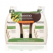 Aveeno Daily Moisturizing Lotion 燕麦保湿 身体乳液 （532ml*2瓶+71g*1支） *2件