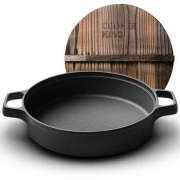 COOKER KING 炊大皇 铸铁煎锅 26cm *2件 +凑单品