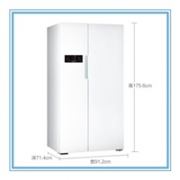 BOSCH博世 BCD-610W(KAN92V02TI) 610L 对开门冰箱 15日0点