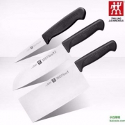 双立人 不锈钢刀具3件套（蔬菜刀+多用刀+中片刀）
