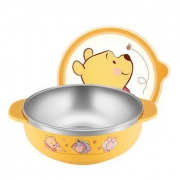 Disney 迪士尼 维尼 儿童不锈钢碗 400ml *2件
