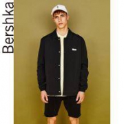Bershka 巴适卡 01301609800 男士锦纶教练夹克