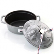 STAUB 珐琅铸铁 小猪锅 17cm