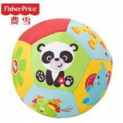 Fisher Price 费雪 动物认知球 宝宝手抓球 布球婴儿F0807