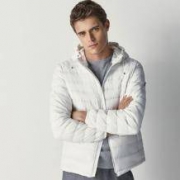 18日0点、反季特卖： Massimo Dutti 03401301250 男士连帽设计羽绒夹克
