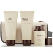 AHAVA 圣爱 男士护肤三件套（剃须膏100ml+洁面100ml+保湿霜50ml）