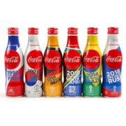 Coca-Cola 可口可乐 世界杯珍藏版套装（250ml/瓶） 6瓶装 铝罐装