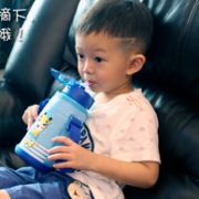 南极人 儿童 550ml 带吸管 保温水壶 1杯3盖款