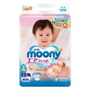 moony 尤妮佳 婴儿纸尿裤 M64片 *5件