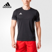 透气速干# adidas阿迪达斯  透气速干运动T恤