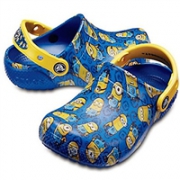 卡骆驰CROCS FL Minions Grphic Clog 小黄人 儿童款洞洞凉鞋