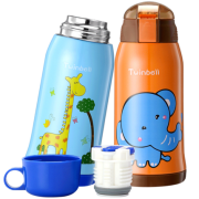 Twinbell 带吸管 儿童保温杯 550ml