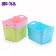 星和良品 桌面整理盒收纳箱4件套