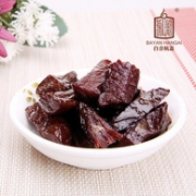 实测好吃，白音杭盖 炭烤风干牛肉干 75g*2袋