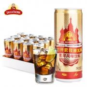 打开套娃 娃格瓦斯麦芽风味碳酸饮料250ml*12瓶