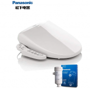 松下（Panasonic）  洁乐 DL-1110RCWS 家用智能马桶盖板便座+AD-JS30 净水过滤器组合套装