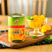 乡村树 糖水黄桃罐头 425g*5罐