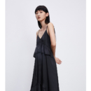 UR 春夏新品青春女装轻熟宽松A字吊带连衣裙 YV20S7AN2001