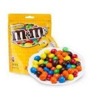 限地区：M&M’s 牛奶巧克力豆 mm豆 糖果巧克力 160g
