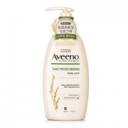 Aveeno 天然燕麦 成人日常保湿沐浴露 532ml（赠婴儿润肤乳30g） *6件