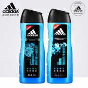Adidas阿迪达斯 男士清爽沐浴露400ml*2瓶