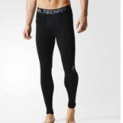 中亚Prime会员： adidas 阿迪达斯 男式 TECH-FIT 运动紧身裤