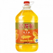 金龙鱼 压榨浓香花生油5L