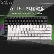 GANSS 高斯 ALT61 升级版 双模 机械键盘（原厂轴、60%布局）