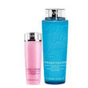LANCOME 兰蔻 清滢嫩肤补水套装 蓝水 400ml+ 粉水 200ml
