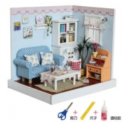 创意礼物 diy手工小屋模型