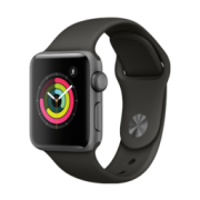 Apple 苹果 Watch Series 3智能手表 GPS款 38毫米 灰色